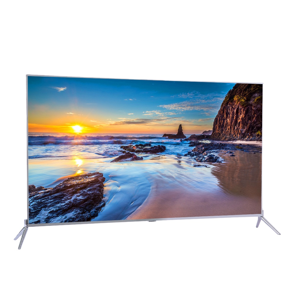 Büyük boy 48 "49" 50 "55" 65 "75" eğrisi LED TV 4K, kavisli UHD 32 42 43 49 55 60 65 75 85 inç akıllı LED televizyon 4K TV