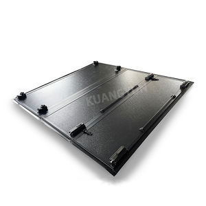 Couvre-caisse de camionnette en alliage d'aluminium, couvre-caisse rigide à trois plis encastré pour <span class=keywords><strong>Ford</strong></span> F150 2015-2020, installation sans perçage - Product Image 2