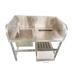 Fregadero comercial de doble cuenco de acero inoxidable moderno VICTORY, fregaderos de acero inoxidable, equipo de catering para otros suministros de hotel y restaurante - Product Image 5