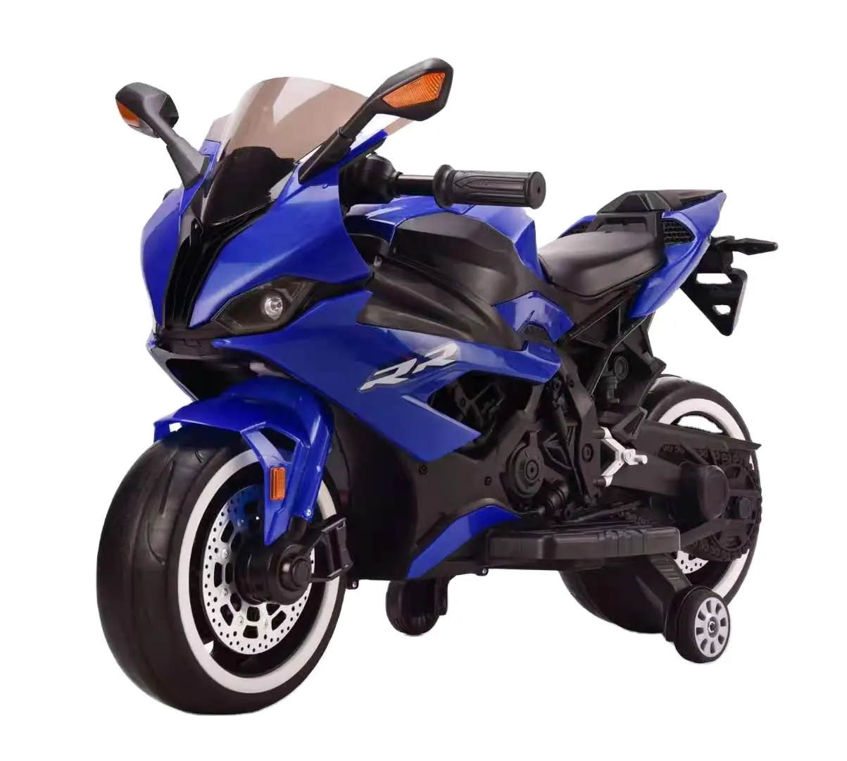 R1,S1000RR, מכירה לוהטת חדש פלסטיק גדול ילדים 6v חשמלי לרכב על תינוק תלת אופן צעצוע עם led אור