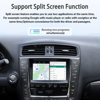 Boîtier décodeur Android 13 Viknav pour Lexus IS 2005-2024, Apple CarPlay sans fil, Android Auto, navigation GPS, lecteur multimédia