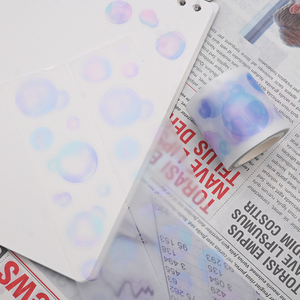 Cinta Adhesiva Transparente PET con Impresión Personalizada 2025, Corte de Beso, con Revestimiento Mate en Rollo - Product Image 4