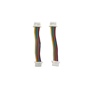 SH1.0MM Farbiger Silikonkabel SHR-06V-S-B 2p 3p 4p 5p 6p Audio Elektronisches Verbindungskabel Streifenlicht Stromkabel Spielzeug Schalterkabel - Product Image 1