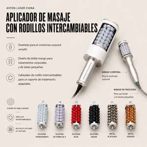 Máquina de Terapia con Rodillos Internos Aston, Quemador de Grasa Abdominal, Adelgazante de Brazos y Piernas, Eliminación de Celulitis, Equipo de Salón de Belleza - Product Image 4