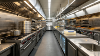 Projet de cuisine commerciale complet sur mesure, équipement de cuisine entièrement en acier inoxydable pour hôtel et restaurant