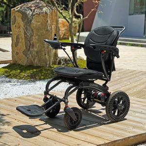Fauteuil roulant électrique confortable à dossier haut, moteur 250W, pour seniors, idéal pour visiter des amis en maison de retraite et les rassemblements sociaux - Product Image 2