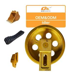 PC30 <strong>Idler</strong> Wheel Front <strong>Idler</strong> Mini Excavator Undercarriage <strong>Idler</strong> <strong>Roller</strong> for All Excavator Parts - Product Image 1