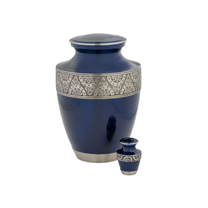 Urna de cremación de latón para adultos de estilo antiguo, caja funeraria, ataúd de recuerdo, urna funeraria de osario para urna conmemorativa de Metal humana - Product Image 5