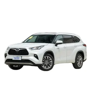 Hot Sale Product Gasoline-Electric Hybrid 2023 Highlander Toyota 2.5L 2 Wheel Drive Luxury Edition SUV Highlander 7 Seats