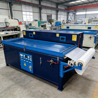 Machine de laminage sous vide semi-automatique pour portes d'armoires, film PVC, laminage de meubles, équipement de revêtement de surface pour le travail du bois