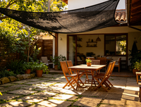 Filet pare-soleil tissé en HDPE, protection UV supérieure, filet extérieur pour applications agricoles et de jardinage
