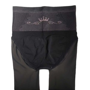 Collant a triangolo nero trasparente 80D di alta qualità resistente e resistente-prezzo calzini neri - Product Image 3