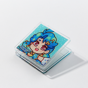 Fermagli per raccoglitori acrilici personalizzati trasparenti stampati <span class=keywords><strong>Anime</strong></span> dei cartoni animati creativi Juno come regalo promozionale - Product Image 1