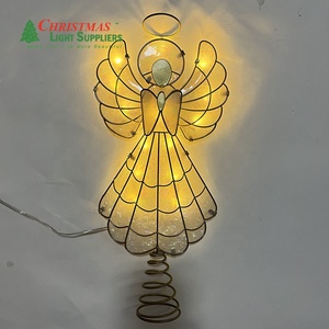 Customization Christmas <strong>Tree</strong> <strong>Topper</strong> Light <strong>LED</strong> Star Snowflake Shaped <strong>Tree</strong> <strong>Topper</strong> - Product Image 5