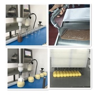 Petite machine de remplissage de chocolat, machine de remplissage de croissants, machine de remplissage de beignets, prix bas