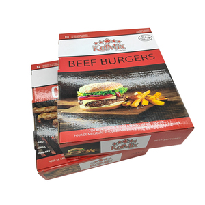 Custom Printed Folding Cartons Seafood Beaf <strong>Frozen</strong> Food <strong>Box</strong> Food Package Paper Boxes for Meat - Product Image 2