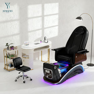 Sillón de Pedicura y Manicura de Lujo Moderno Reclinable para Salón de Belleza con Luz y <span class=keywords><strong>Spa</strong></span> para Pies Estación de Pedicura Eléctrica - Product Image 3