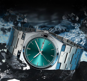 Reloj de Cuarzo Luminoso, Impermeable, Portátil, Ligero y Ajustable de Acero Inoxidable para Hombre, Nuevo y en Oferta - Product Image 3