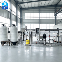 Système RO commercial 6m3/H avec prétraitement, machine de filtration d'eau pure industrielle pour l'eau potable