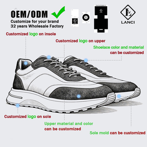 LANCI Proveedores de Zapatos al por Mayor, Fabricantes de Zapatos Personalizados, Zapatillas de Diseñador para Hombre - Product Image 2