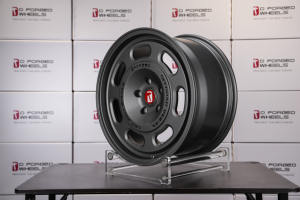 Rodas de Liga de Alumínio Forjadas em Design de Malha Preta Escovada, Tamanhos de 15 a 26 Polegadas, PCD 5x114.3/112/130, Ajuste Universal, Garantia de 10 Anos - Product Image 4