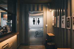 Contenedor de Doble Servicio para <span class=keywords><strong>Café</strong></span> y Pastelería, Estante de Exhibición para Cafetería, Construcción Contemporánea de Panel Sándwich de Acero para Supermercado - Product Image 5