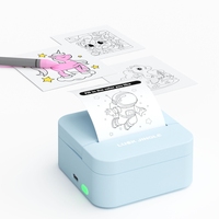 Imprimante thermique portable LUCK JINGLE D1 Mini pour cadeaux de Noël, autocollants photo rétro, étiquettes en stock, support personnalisé CE