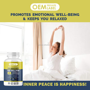 Sıcak satış OEM probiyotikler 150 milyar <span class=keywords><strong>CFU</strong></span> 40 Strain probiyotikler kadınlar ve erkekler için raf organik prebiyotik ile istikrarlı probiyotik - Product Image 2