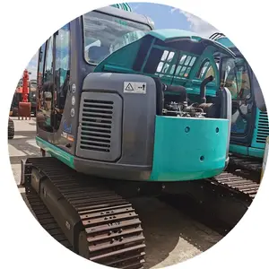 China fornecimento CE EPA 5Ton usado kobelco escavadeira SK55SR mini kobelco escavadeira SK50 SK60 SK70 para venda em Xangai