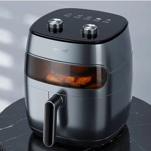 Bán buôn phổ biến và có thể tùy chỉnh, giá rẻ, dung tích lớn, lò nướng chiên không dầu thông minh thương mại, mẫu mới, màu hồng - Product Image 4