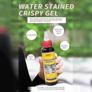 WRMOO Gel Desincrustante Potente 130ml para Eliminar Manchas de Agua en Cristales de Coche, Cromo, Metal y Baños - Product Image 2