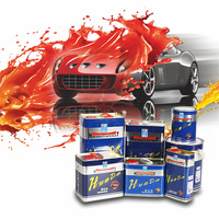 Peinture de finition automobile Huada High Solid Super Gloss Auto 2K Clear Coat à séchage rapide pour la réparation de carrosserie automobile