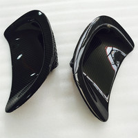 Para 1992-1997 Mazda RX7 FD3S RHD estilo fibra de carbono guardabarros delantero Scoop rejillas de ventilación (PAR) CF