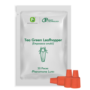 Té verde Leafhopper (<span class=keywords><strong>Empoasca</strong></span> Onukii) caucho sólido tabique feromonas señuelo Leafhopper cebo atrayente de insectos para el control de plagas - Product Image 1