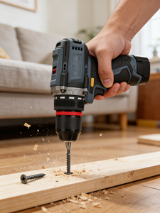 <span class=keywords><strong>Taladro</strong></span> eléctrico portátil inalámbrico de 21 V, sin escobillas, con velocidad variable, para trabajos en madera y uso doméstico - Product Image 4