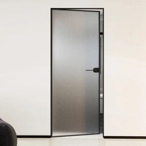 <span class=keywords><strong>Porte</strong></span> battante ultra-étroite pour salle de bain, <span class=keywords><strong>porte</strong></span> en verre trempé Changhong, <span class=keywords><strong>porte</strong></span> intérieure de cuisine en acier inoxydable, <span class=keywords><strong>sur</strong></span> <span class=keywords><strong>mesure</strong></span> - Product Image 5