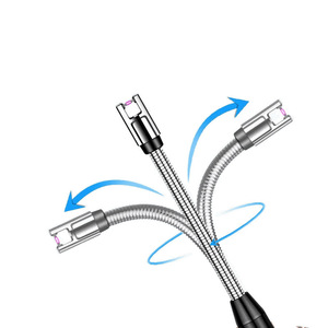 ไฟแช็คครัวแบบชาร์จ USB คอคอยาว ใช้กับเตาแก๊ส เทียน บาร์บีคิว และเตาผิง - Product Image 5