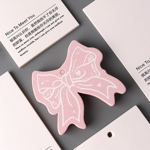 Màu Hồng Bow Hình Quần Áo Treo Thẻ Milan Mô Hình Thẻ Biểu Tượng Tùy Chỉnh In Ấn Thời Trang Hợp Thời Trang Nhãn Cho Phụ Nữ Ăn Mặc May Mặc - Product Image 2