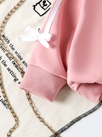 Ensemble deux pièces pour bébé fille, chemise rayée à manches longues, gilet en tricot, vêtements décontractés pour enfants, printemps