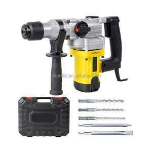 Marteau <span class=keywords><strong>perforateur</strong></span> rotatif 1600W 3 modes 10J puissance d'impact avec <span class=keywords><strong>mandrin</strong></span> <span class=keywords><strong>SDS</strong></span>-MAX pour le forage et l'écaillage du béton idéal pour un usage professionnel - Product Image 5