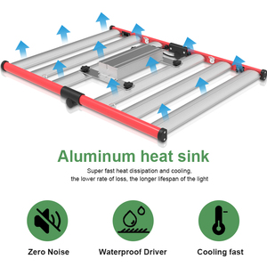 Aglex 320W quang phổ đầy đủ Nhôm dẫn phát triển thanh ánh sáng thương mại Nhà máy trong nhà chiếu sáng lm301h lm301b lm281b 3000K trắng nở Đỏ - Product Image 6