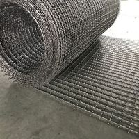 304 316L Stainless Woven Wire Mesh Industrial Sieving Screen Wire Cloth Filters dengan Layanan Pengelasan & Pembengkokan