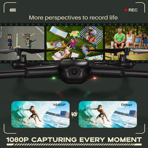 SYMA X600W plegable <span class=keywords><strong>1080P</strong></span> FPV Cámara Drone RC Quadcopter Altitude Hold Modo sin cabeza One Key Start 3D Flips 2 Batería - Product Image 2