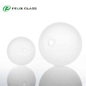 Fabricant chinois OEM de verre borosilicate, éclairage moderne, cylindre en verre, lampe de plafond écologique, couvercle de lampe en verre givré, revêtement givré, éclairage intérieur - Product Image 3