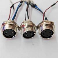 Support de lampe LED pour voiture et moto, pour feux de tableau de bord, phares étendus, feux de freinage et clignotants, en nylon et cuivre étamé, JST/Molex