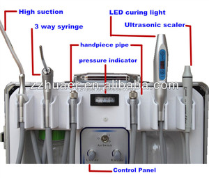 Unidad Dental Portátil HR-DP13, Precio de Fábrica, Más Vendida, para Uso Móvil por Dentistas en Clínicas, Consultorios y Salones de Belleza - Product Image 2