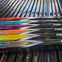 Bâton de hockey sur glace en fibre de carbone personnalisé fabriqué en Chine, bâtons de hockey sur gazon renforcés