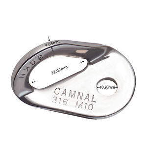 Estaca de acero inoxidable 316 Camnal Rock Point M10 para escalada al aire libre - Product Image 1