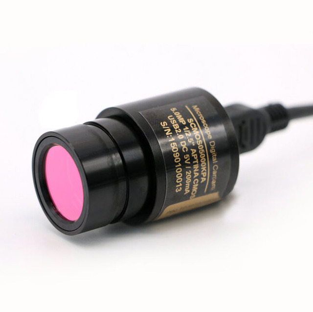 5MP SCMOS Monocular & Stereo Microscope Digital Camera with Adapters USB2.0 High Speed Industrial Electronic Eyepiece