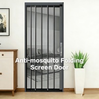 Moustiquaire invisible en acier inoxydable 20 mailles, design moderne, pour portes et fenêtres, anti-effraction, résistante aux insectes, usage hôtelier 5
